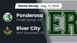 Recap: Ponderosa  vs. River City  2018