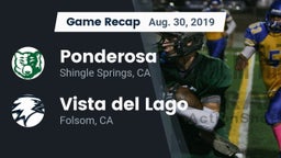 Recap: Ponderosa  vs. Vista del Lago  2019