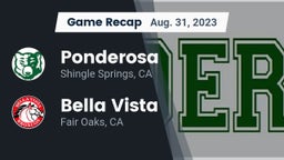 Recap: Ponderosa  vs. Bella Vista  2023