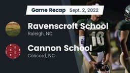 Recap: Ravenscroft School vs. Cannon School 2022