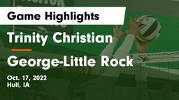 Trinity Christian  vs George-Little Rock  Game Highlights - Oct. 17, 2022