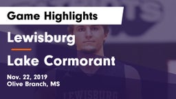 Lewisburg  vs Lake Cormorant  Game Highlights - Nov. 22, 2019