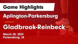 Aplington-Parkersburg  vs Gladbrook-Reinbeck  Game Highlights - March 28, 2024