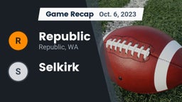 Recap: Republic  vs. Selkirk 2023