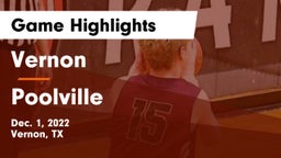 Vernon  vs Poolville  Game Highlights - Dec. 1, 2022
