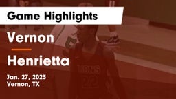 Vernon  vs Henrietta  Game Highlights - Jan. 27, 2023
