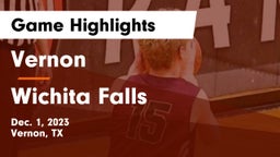 Vernon  vs Wichita Falls  Game Highlights - Dec. 1, 2023