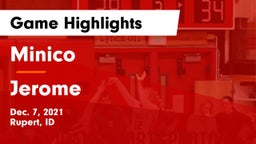 Minico  vs Jerome  Game Highlights - Dec. 7, 2021