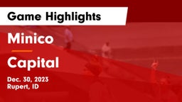Minico  vs Capital  Game Highlights - Dec. 30, 2023