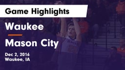 Waukee  vs Mason City  Game Highlights - Dec 2, 2016