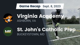 Recap: Virginia Academy vs. St. John's Catholic Prep  2023