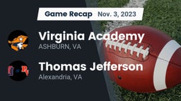 Recap: Virginia Academy vs. Thomas Jefferson  2023