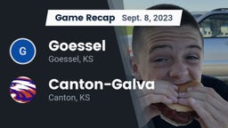 Recap: Goessel  vs. Canton-Galva  2023