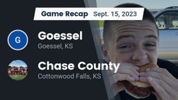 Recap: Goessel  vs. Chase County  2023