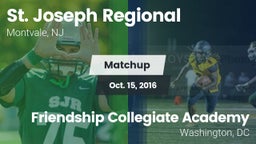 Matchup: St. Joseph Regional vs. Friendship Collegiate Academy  2016