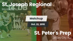 Matchup: St. Joseph Regional vs. St. Peter's Prep  2016