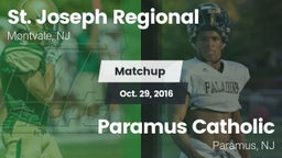 Matchup: St. Joseph Regional vs. Paramus Catholic  2016