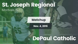 Matchup: St. Joseph Regional vs. DePaul Catholic 2016