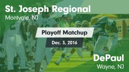 Matchup: St. Joseph Regional vs. DePaul  2016
