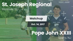 Matchup: St. Joseph Regional vs. Pope John XXIII  2017