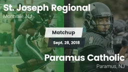 Matchup: St. Joseph Regional vs. Paramus Catholic  2018