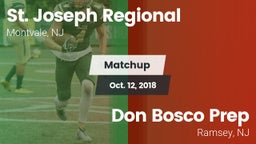 Matchup: St. Joseph Regional vs. Don Bosco Prep  2018