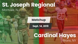Matchup: St. Joseph Regional vs. Cardinal Hayes  2019