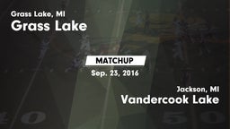 Matchup: Grass Lake High vs. Vandercook Lake  2016