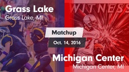 Matchup: Grass Lake High vs. Michigan Center  2016