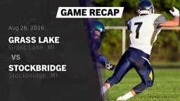 Recap: Grass Lake  vs. Stockbridge  2016
