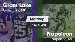 Matchup: Grass Lake High vs. Napoleon  2016