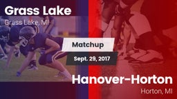 Matchup: Grass Lake High vs. Hanover-Horton  2017