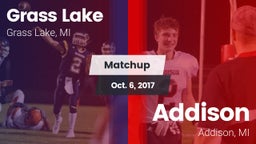 Matchup: Grass Lake High vs. Addison  2017