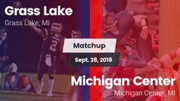 Matchup: Grass Lake High vs. Michigan Center  2018