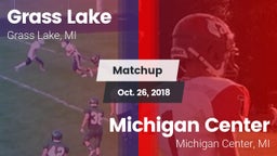 Matchup: Grass Lake High vs. Michigan Center  2018