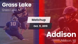 Matchup: Grass Lake High vs. Addison  2019