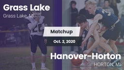 Matchup: Grass Lake High vs. Hanover-Horton  2020