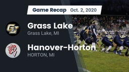 Recap: Grass Lake  vs. Hanover-Horton  2020