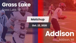 Matchup: Grass Lake High vs. Addison  2020