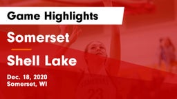 Somerset  vs Shell Lake  Game Highlights - Dec. 18, 2020
