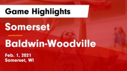 Somerset  vs Baldwin-Woodville  Game Highlights - Feb. 1, 2021