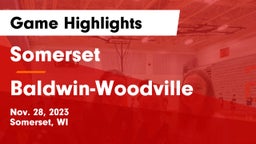 Somerset  vs Baldwin-Woodville  Game Highlights - Nov. 28, 2023