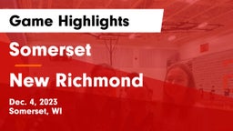 Somerset  vs New Richmond  Game Highlights - Dec. 4, 2023