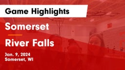Somerset  vs River Falls  Game Highlights - Jan. 9, 2024