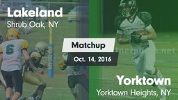 Matchup: Lakeland  vs. Yorktown  2016