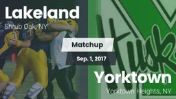 Matchup: Lakeland  vs. Yorktown  2017