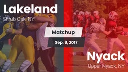 Matchup: Lakeland  vs. Nyack  2017