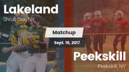 Matchup: Lakeland  vs. Peekskill  2017