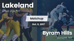 Matchup: Lakeland  vs. Byram Hills  2017