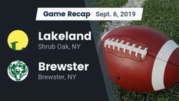 Recap: Lakeland  vs. Brewster  2019